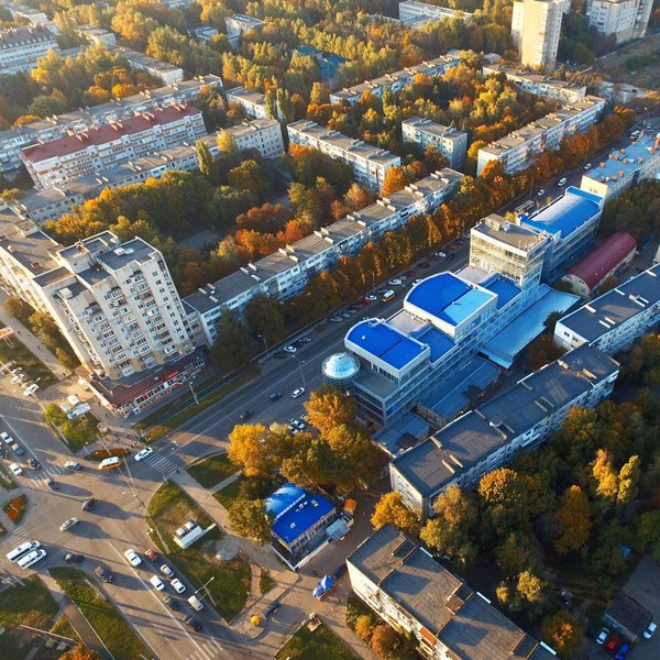 Осенние фото "сверху" на самый благоустроенный город России ставрополь, Природа, осень, длиннопост