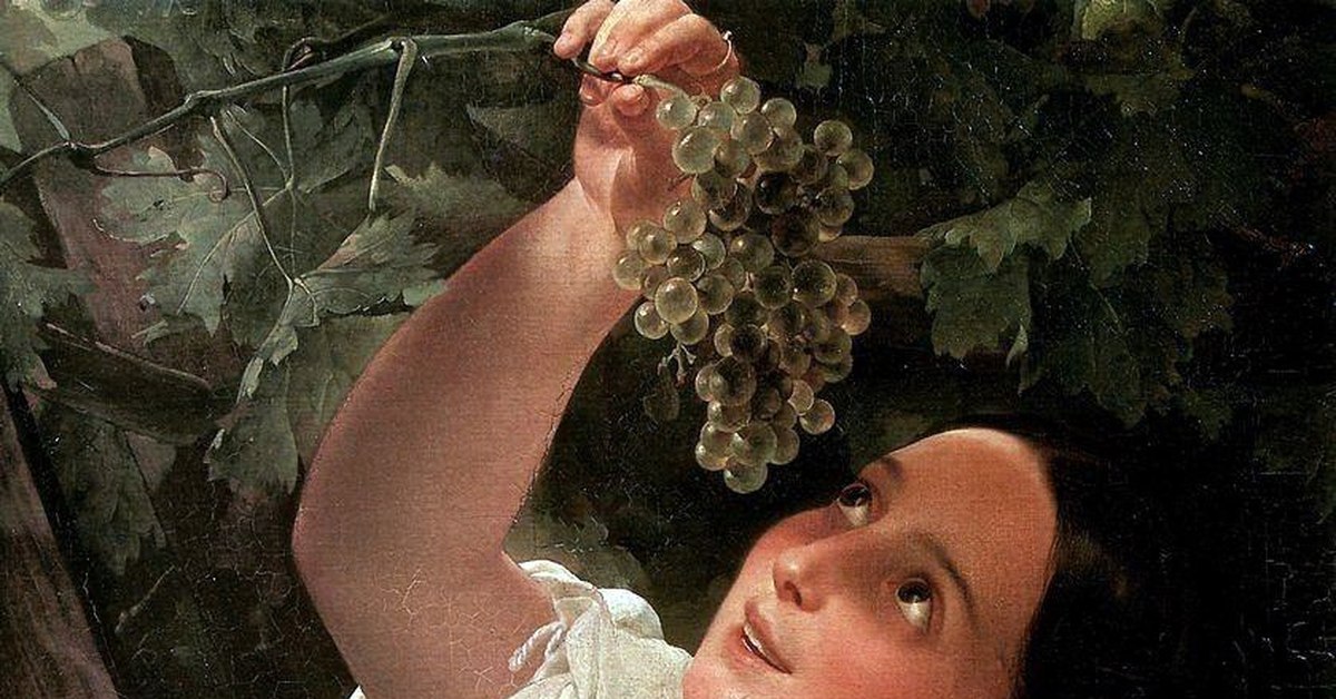 Девушка и виноград - эротичная ххх версия