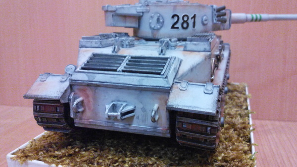 Танк из картона. PzKpfw VI Tiger (P).100% самопил. papercraft, модели танков из бумаги, модели из картона, длиннопост