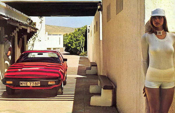 Реклама Triumph TR7, 1977 год