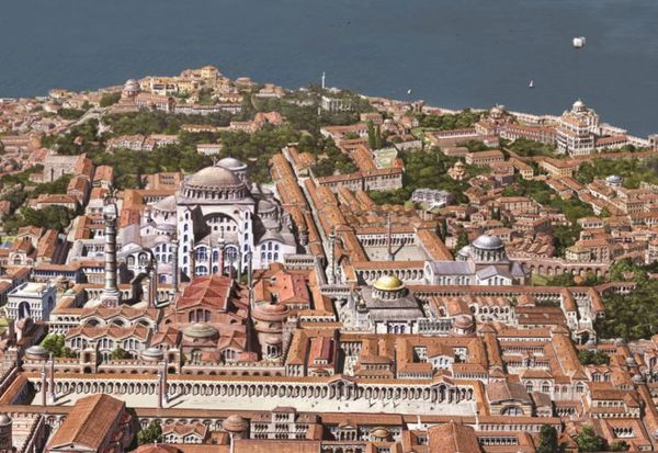 Как выглядел Константинополь. Константинополь, реконструкция, длиннопост