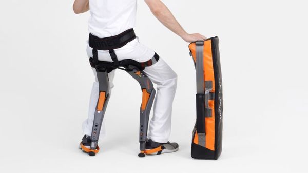 Экзоскелет-стул для людей, работающих на ногах экзоскелет, помощь, технологии, длиннопост