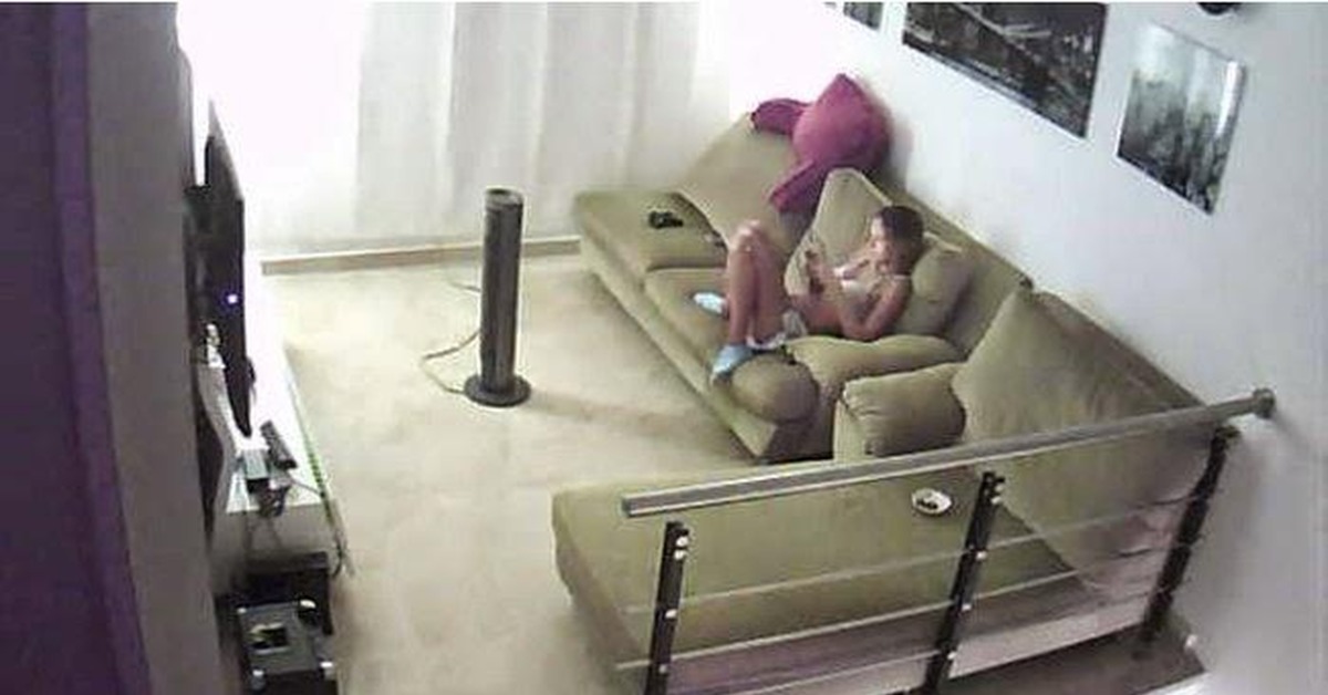 Hacked security camera couple having best adult free compilations