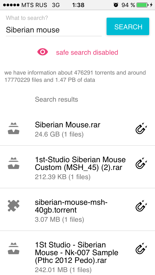 1st studio siberian mouse catalog