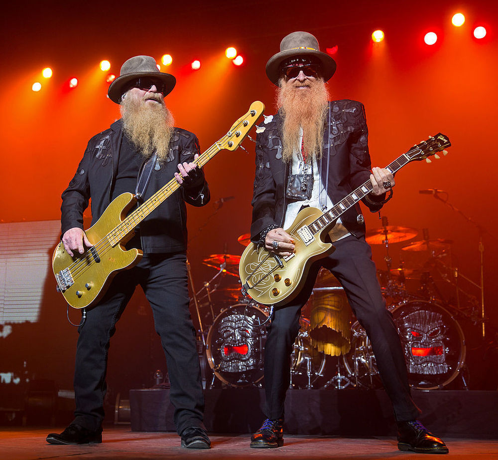 Молодые ZZ Top, 70е, США | Пикабу