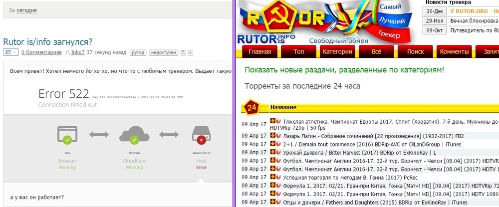 Рутор rutor search info