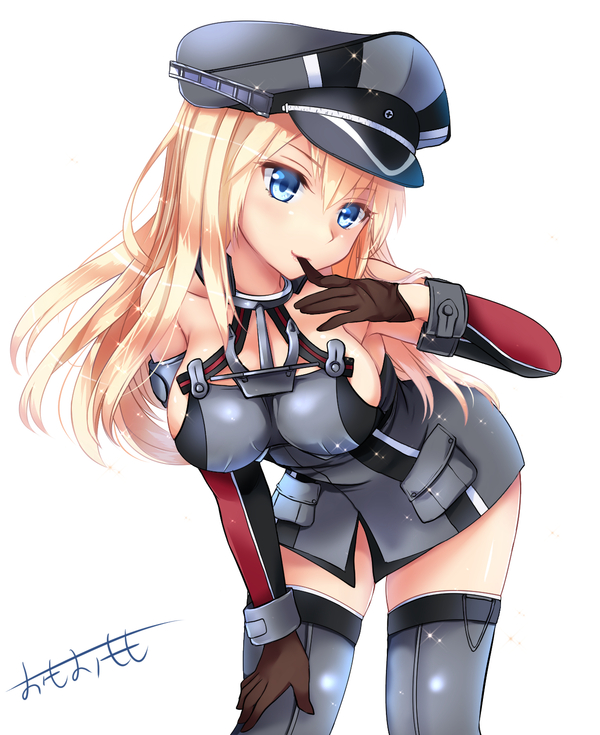 Bismarck - Аниме, Anime Art, Kantai Collection, Bismarck