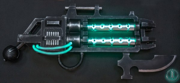 Gauss Necron Blaster - Warhammer 40k, Weapon, Craft, Necrons, Airsoft, Larporatory