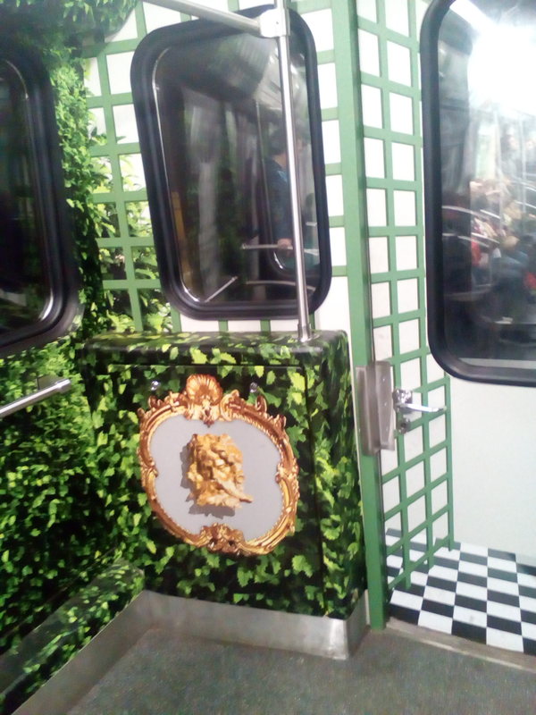 Such a subway car in St. Petersburg. - My, Metro, Railway carriage, Saint Petersburg, Longpost