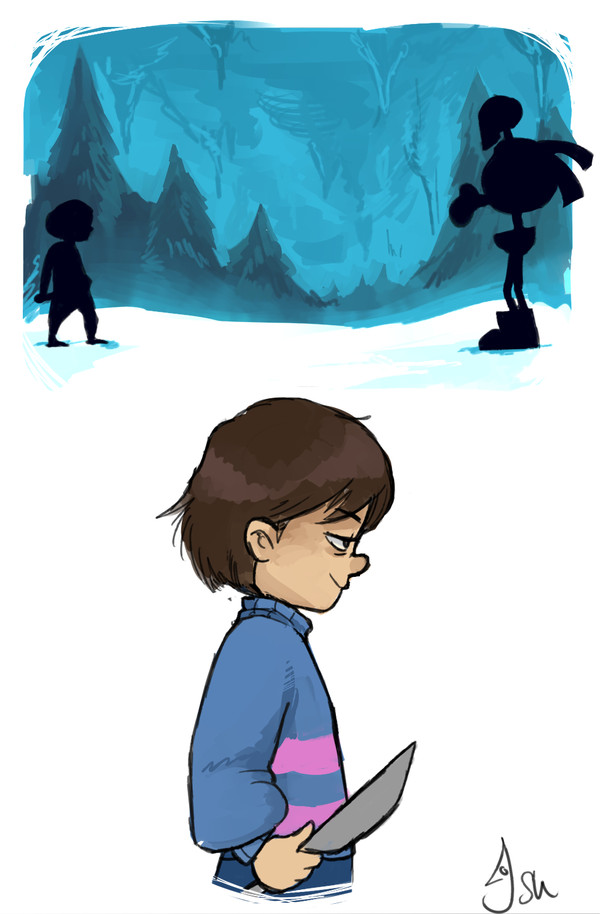 We all went through this. - Undertale, Frisk, Papyrus, Sans, Chara, The Adventures of the Emperor, Longpost