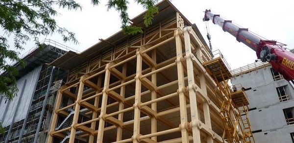The construction of wooden high-rise buildings may be allowed in the Russian Federation - Wooden house, 