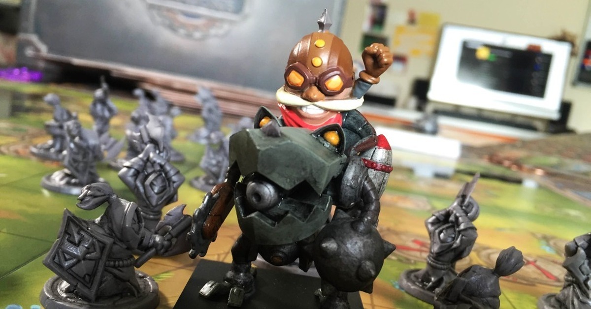 Новая игра от Riot Games - Mechs Vs. Minions | Пикабу