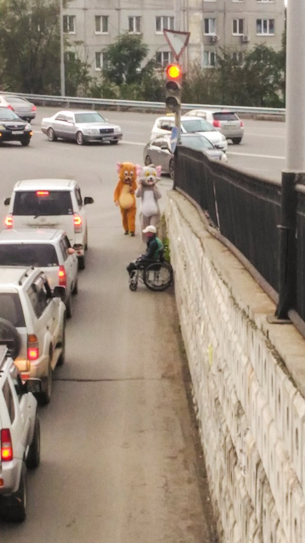 I don't even know what to call it - Beggars, Disabled person, Longpost, Vladivostok