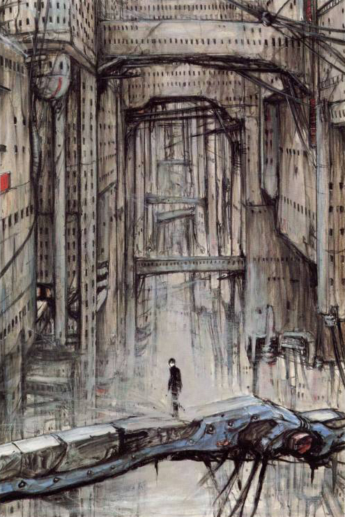 Maybe on Earth, maybe in the future - Моё, Blame!, Манга, Tsutomu Nihei, Длиннопост