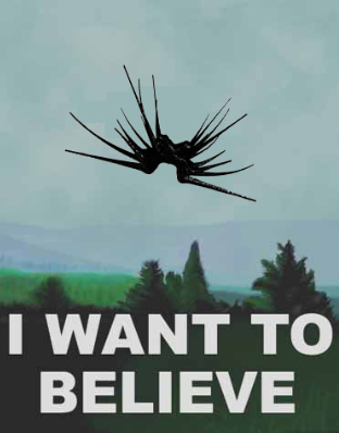 I would like to believe - , I want to believe, Secret materials, Longpost