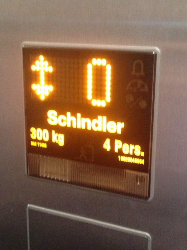 Schindler lift - My, Schindler's list, My