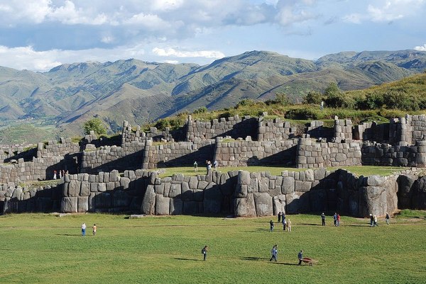 Sacsayhuaman - , Citadel, Temple, Peru, World of building, Constructions, Building, Architecture, 