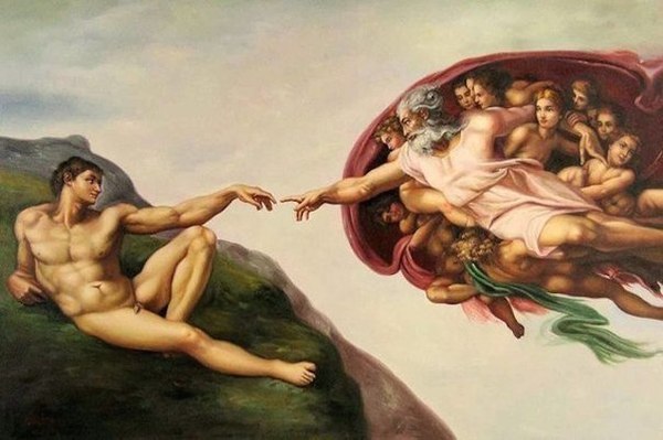 Creation of Adam - Fresco, Sistine Chapel, Art, Opinion, Interesting