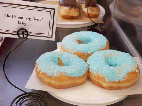 Heisenberg donuts at a local diner - Heisenberg, Serials, Breaking Bad