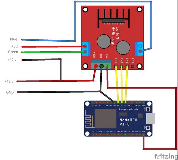 Lamp controlled from an android smartphone via Wi-Fi - My, , Nodemcu, Led, LEDs, Video