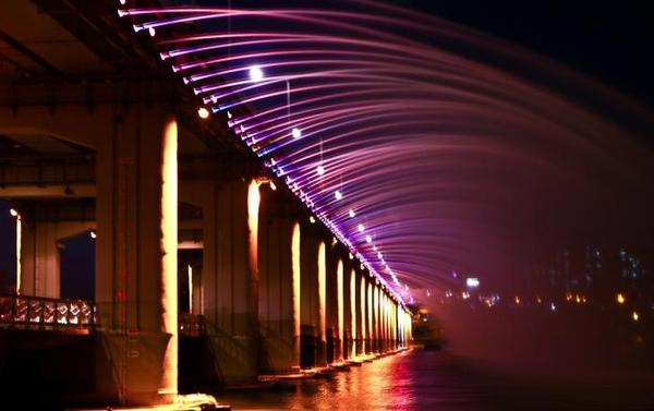 Seoul Rainbow Bridge - , Travels, Longpost