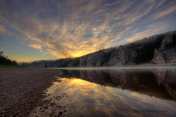 Река Амга - Река, Амга, Якутия, Россия, Надо съездить, Фото, Природа, Фотография, Длиннопост