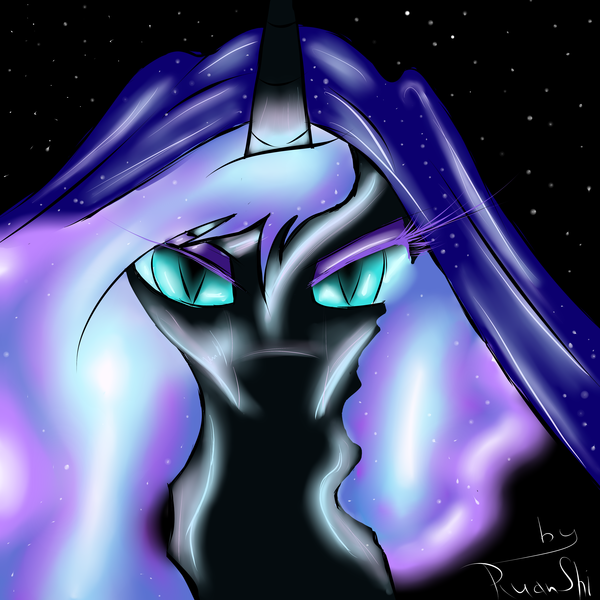 Nightmare moon My Little Pony, Nightmare Moon, Ruanshi