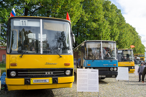 Retro in the fortress - My, Exhibition, Saint Petersburg, the USSR, Retro, Bus, Longpost