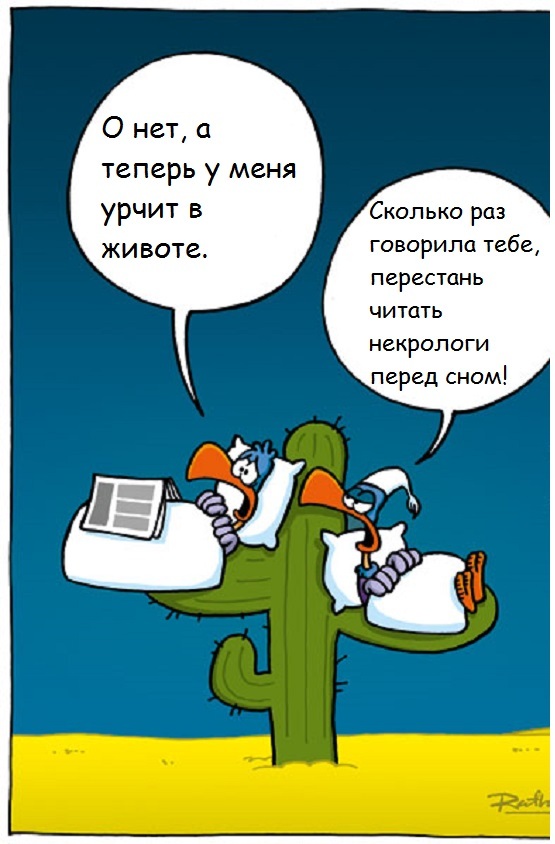 Осенний день – мысли без спешки, и лёгкая улыбка :) - Ralph Ruthe, Юмор, Комиксы, Длиннопост