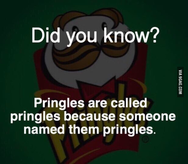 Did you know? - 9GAG, Cap, Come on, Crisps, Humor