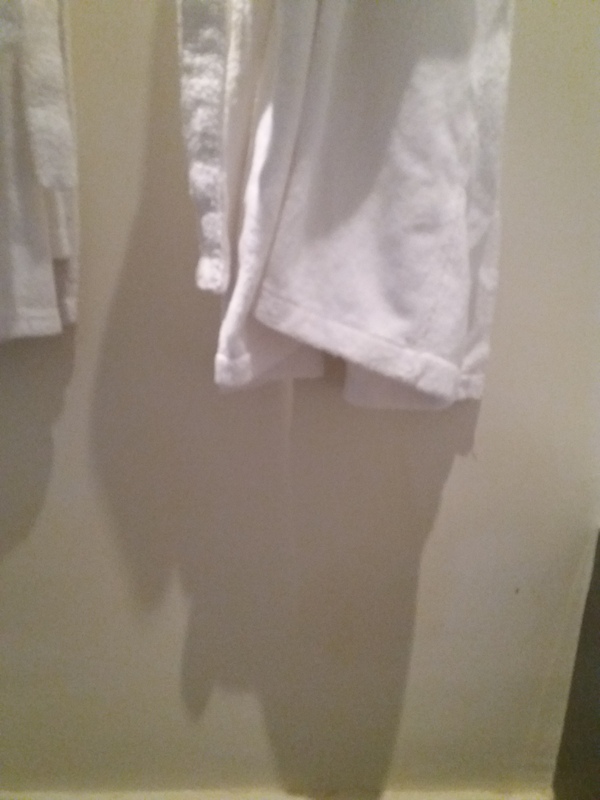 Naked ghost in a bathrobe - My, Shadow, Robe, It seemed