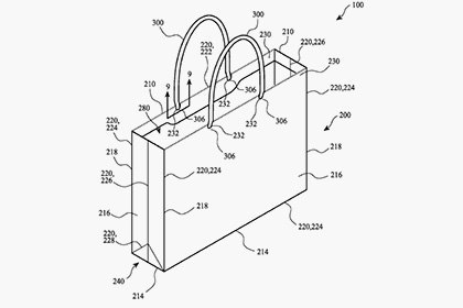 Apple patents paper bag - Patent, Apple, Innovations