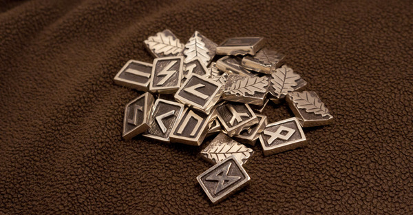 Runic silver set, manufacturing - My, Runes, With your own hands, Runic Circle, Scandinavia, Jeweler, Casting, Asatru, Longpost