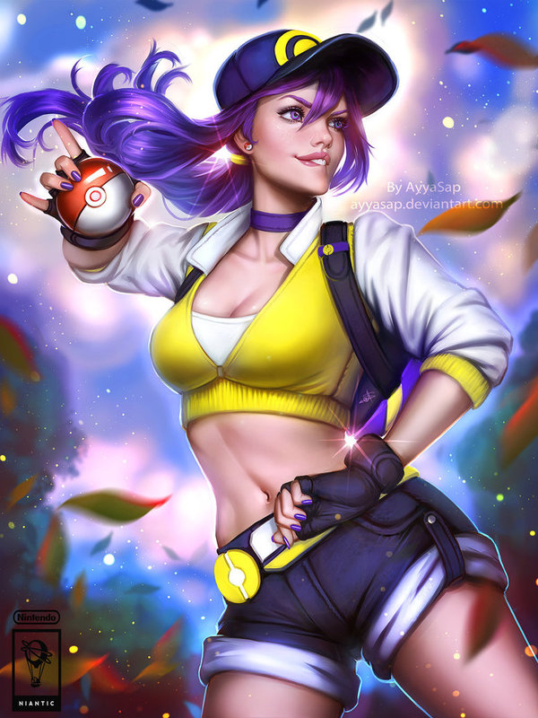 Catch them all! - Art, Girls, Pokemon, AyyaSAP