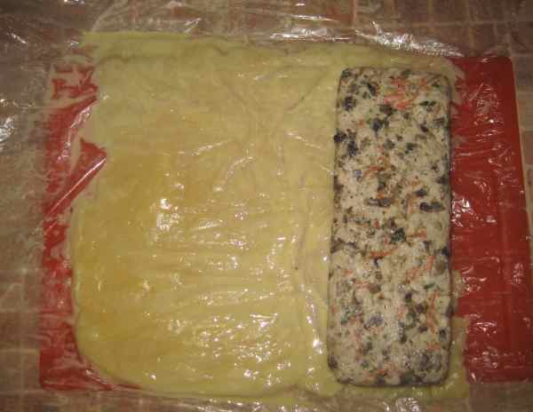 Salad Vkusnyatina in a cheese wrapper - My, , , , Longpost, Salad