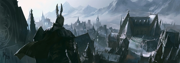 Fallen City Defenders - Dark souls, Dark souls 3, , Anor Londo, Art