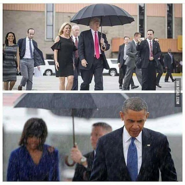 Trump is Trump - Donald Trump, The president, Barack Obama, Personality, 9GAG, Politics