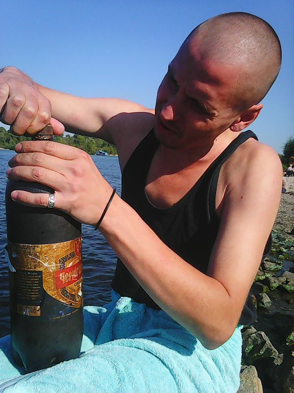 The story of one bottle of beer... - Crayfish, Humor, Beer, My, Story, Longpost