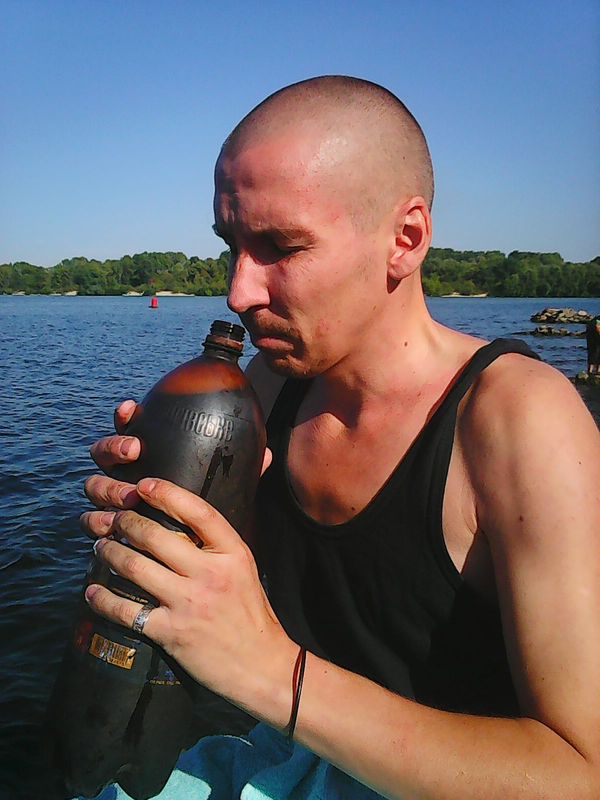The story of one bottle of beer... - Crayfish, Humor, Beer, My, Story, Longpost