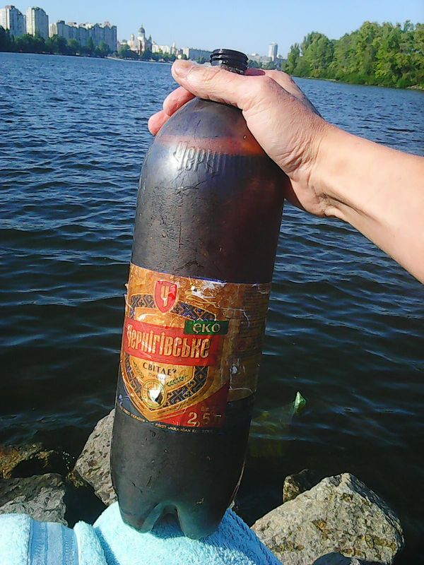 The story of one bottle of beer... - Crayfish, Humor, Beer, My, Story, Longpost