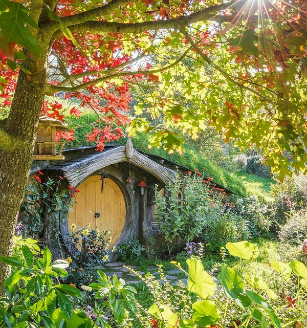 Hobbiton от фотографа Shaun Jeffers - Хоббит, Новая Зеландия, Hobbiton