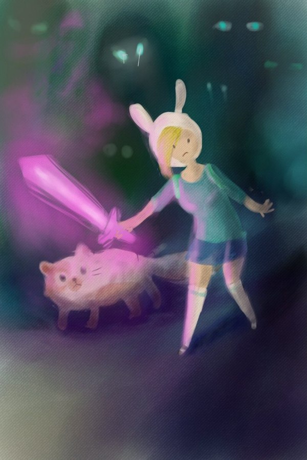 Fionna and Cake - My, Adventure Time, Fiona