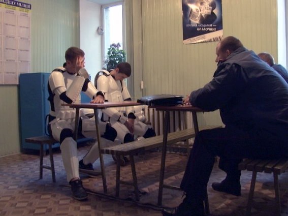 Contests for the best comment continue - Cops, Star Wars stormtrooper, Militia, Police, Talk