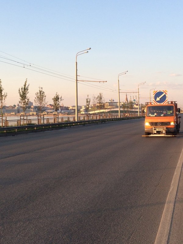 Road marking. Kazan - My, Road, Markup, Kazan, Longpost