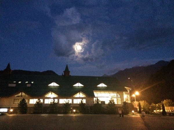 Wonderful night in the Sochi mountains - My, The mountains, Sochi, moon