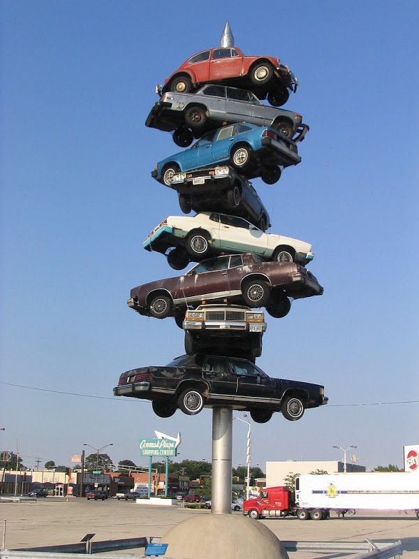 car sculptures in canada - Sculpture, Installation, Canada, Auto, Longpost