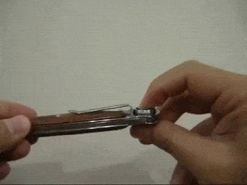 Необычные складные ножи Складной нож, Длиннопост, Необычное, Копипаста, Нож, Гифка