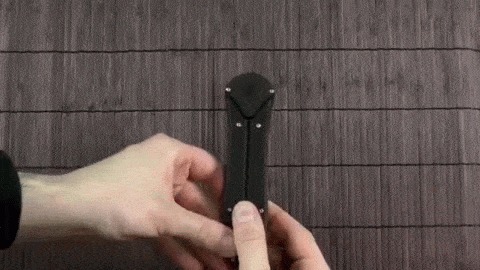 Необычные складные ножи Складной нож, Длиннопост, Необычное, Копипаста, Нож, Гифка