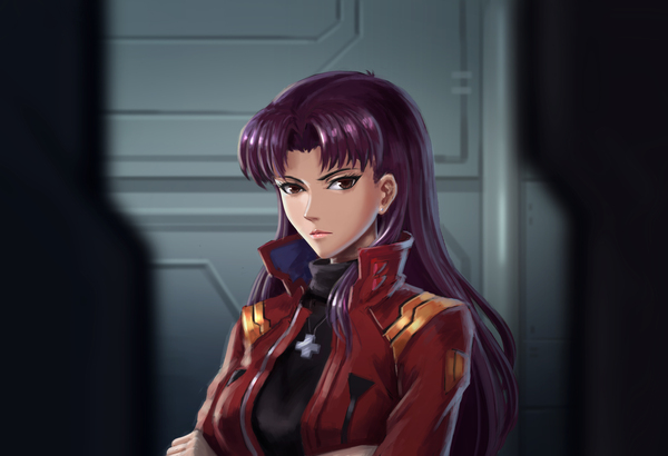 Mrs Major - Anime, Anime art, Evangelion, Misato katsuragi