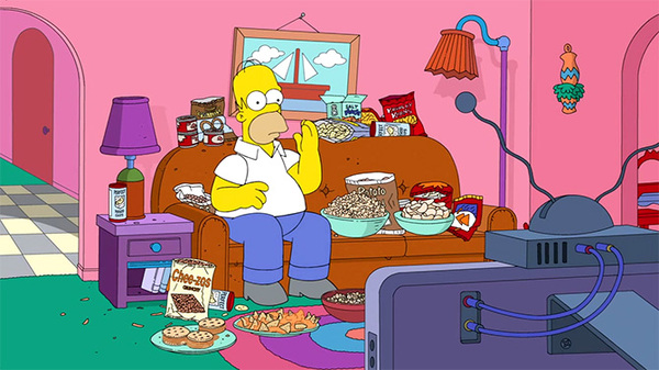 Where are 2x2 with their Sunday marathons ... - The Simpsons, Simpsons, Marathon, Sleep is for wimps